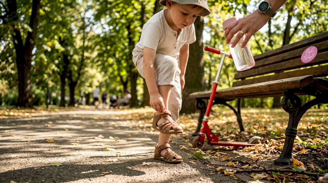 Jak správně nosit dětské sandály: průvodce pro zdravé nožky