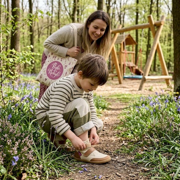 Co znamená označení barefoot friendly pro děti