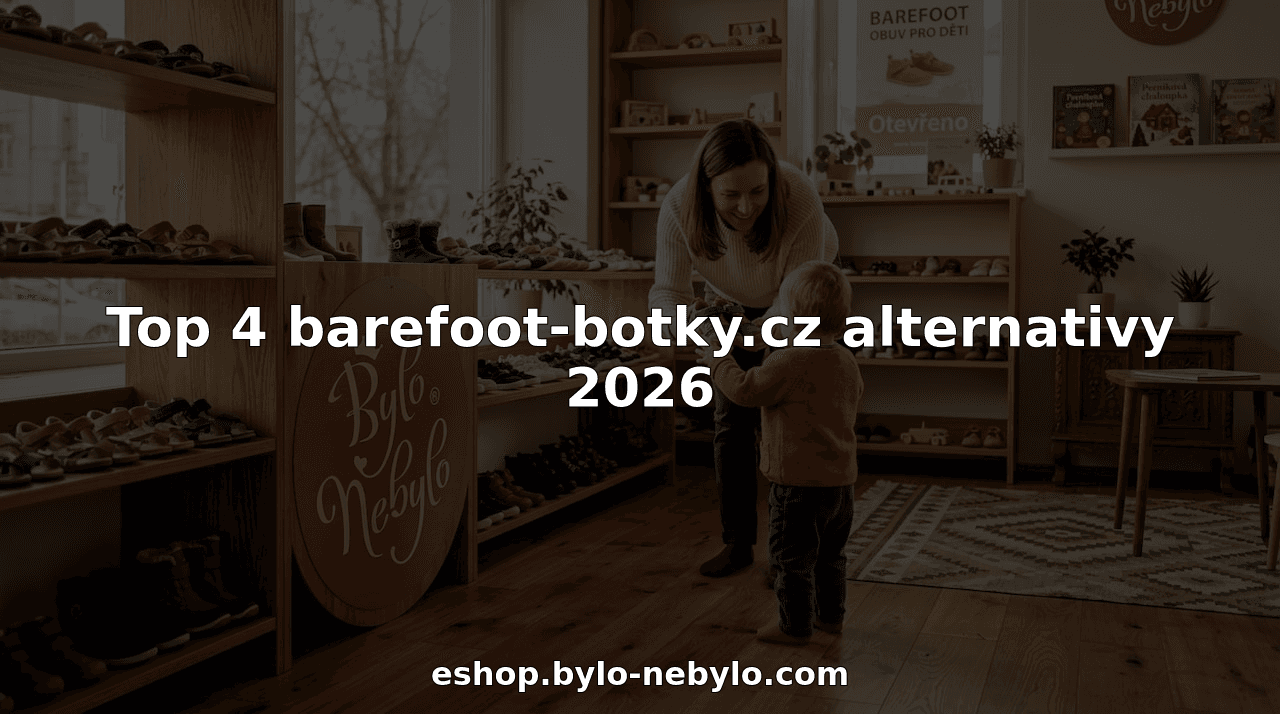 Top 4 barefoot-botky.cz alternativy 2026