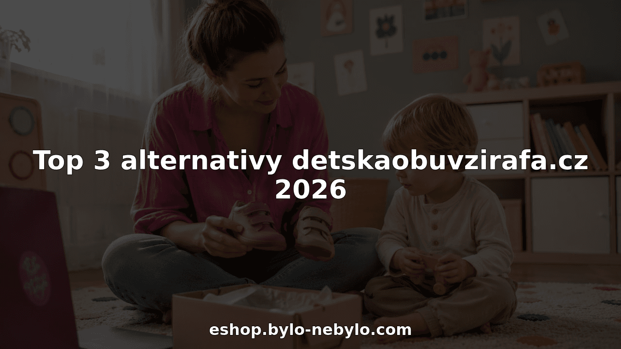 Top 3 alternativy detskaobuvzirafa.cz 2026