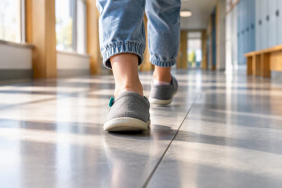 Jak vybrat dětské pantofle, aby zdravě podpořily nožku